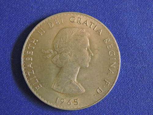 1965 Churchill CROWN Coin  # CRAZY BARGAIN COIN #..