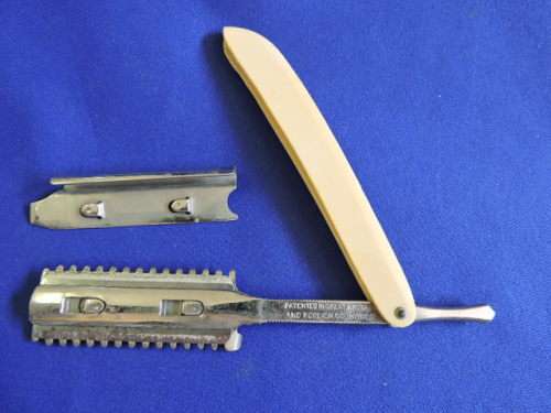 Vintage cut throat shaving razor DURHAM DUPLEX Made in Sheffield England. # SLASHED PRICE #