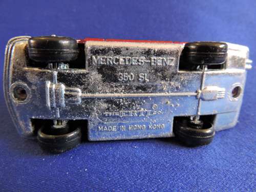 Lintoy Mercedes Benz 350 SL ( Red - Mint in box ) Like Hot wheels and Matchbox