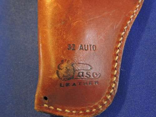 .32 Auto pistol Leather Holster