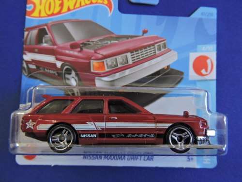 Hot Wheels NISSAN MAXIMA Drift Car ( Red ) Like Datsun
