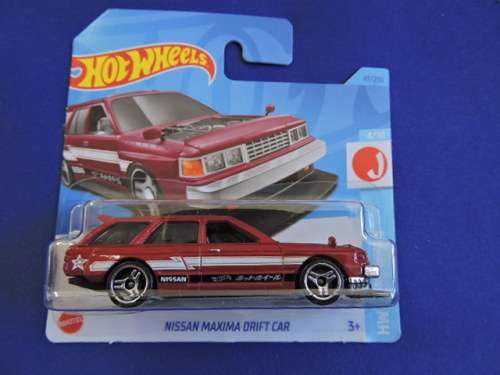 Hot Wheels NISSAN MAXIMA Drift Car ( Red ) Like Datsun