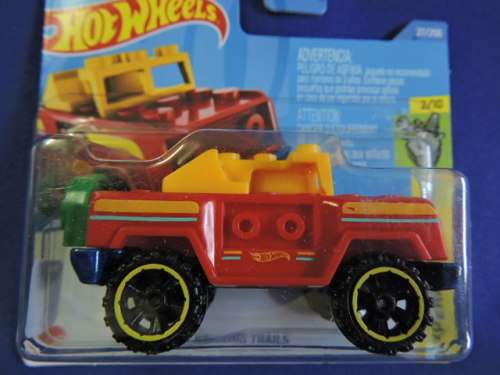 Hot Wheels BRICKING TRAILS  ( LEGO CAR ) collect them all