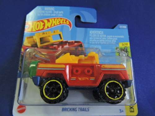 Hot Wheels BRICKING TRAILS  ( LEGO CAR ) collect them all