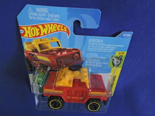 Hot Wheels BRICKING TRAILS  ( LEGO CAR ) collect them all