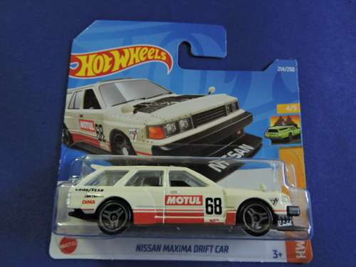 Hot Wheels NISSAN MAXIMA ( White Wagon 68 ) Like Datsun SEE SHIPPING OPTIONS IN DESCRIPTION