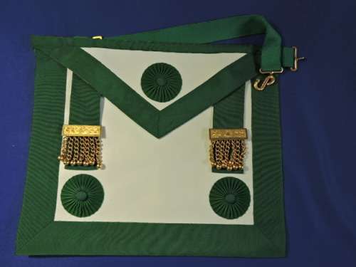 MASONIC Master Mason Apron. Possibly Grand Lodge of South Africa Constitution Free Mason Item