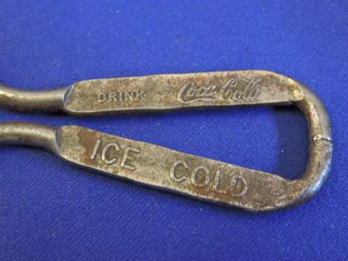 Vintage Coca Cola bottle opener  Drink Coca Cola Ice Cold  like Coke