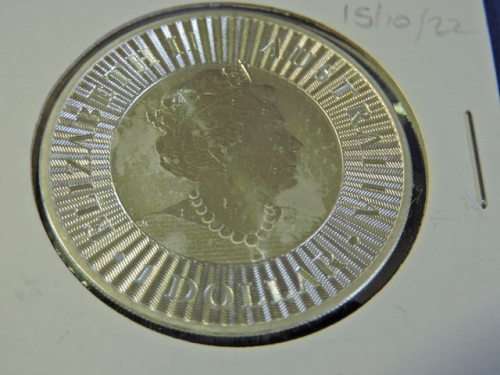 2019 $1 Dollar Australian Kangaroo 1oz  Fine Silver coin