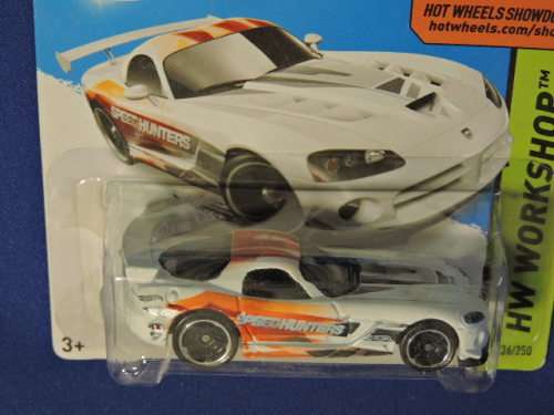 Hot Wheels DODGE VIPER SRT10 ACR ( White Speed Hunters )