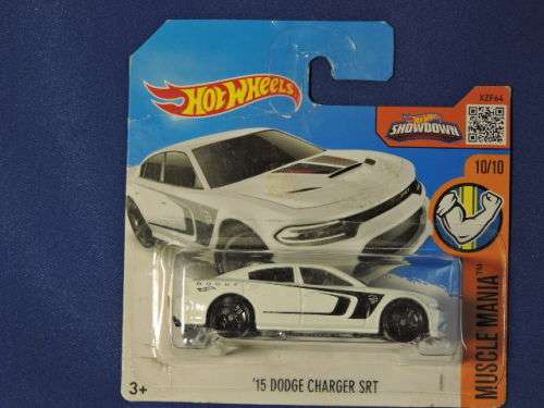 Hot Wheels  DODGE CHARGER SRT ( White )
