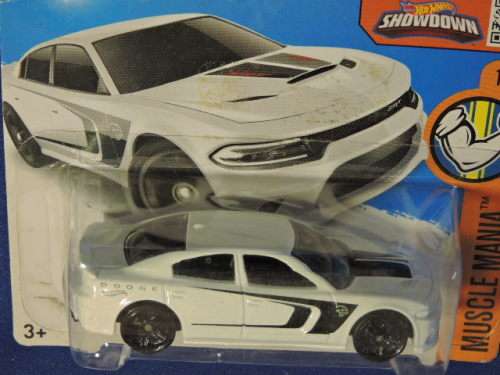 Hot Wheels  DODGE CHARGER SRT ( White )