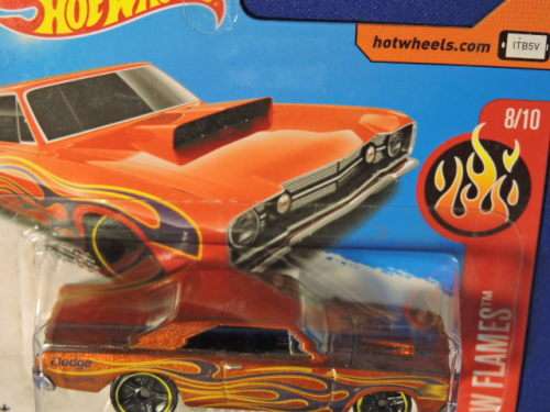 Hot Wheels  DODGE DART ( Bronze Orange Flames )
