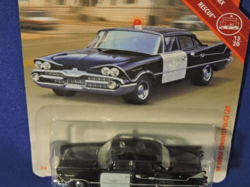 Matchbox  DODGE CORONET  ( Police car ) like Hot Wheels