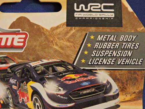 Majorette Volkswagen VW  POLO R WRC  ( Red Bull )  Boxed  MIB like Hot Wheels