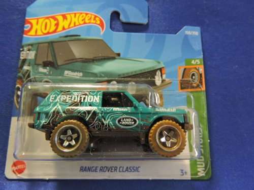 Hot Wheels Range Rover ( Green ) Like Land Rover