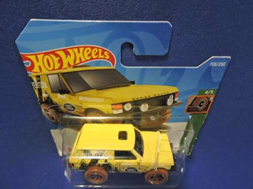 Hot Wheels Range Rover ( Yellow )  Like Land Rover