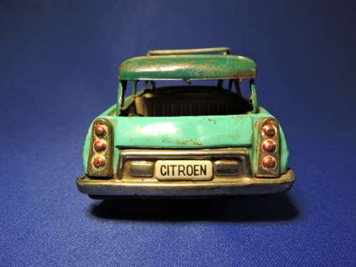 Tin Plate Citroen DS19  by Bandi and Tin wind up Moon Buggy Made in Japan.
