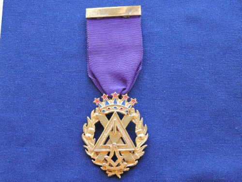 MASONIC MEDAL JEWEL   #  Read description  #  D3  Free Mason Item