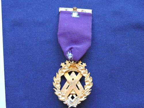 MASONIC MEDAL JEWEL   #  Read description  #  D3  Free Mason Item