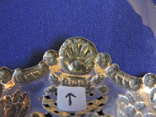 Hallmarked Sterling Silver 4 x Matching Bonbon Dishes BIRMINGHAM 1907