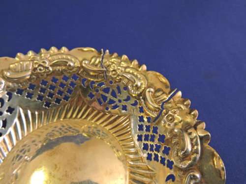 Hallmarked Sterling Silver Pair Bowls BIRMINGHAM 1876