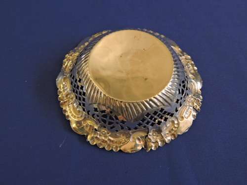 Hallmarked Sterling Silver Pair Bowls BIRMINGHAM 1876