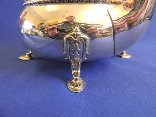 Hallmarked Sterling Silver 3pc Tea Set Birmingham 1930