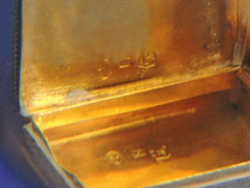 Hallmarked Sterling Silver Vinaigrette  Maker: TW  Birmingham 1827