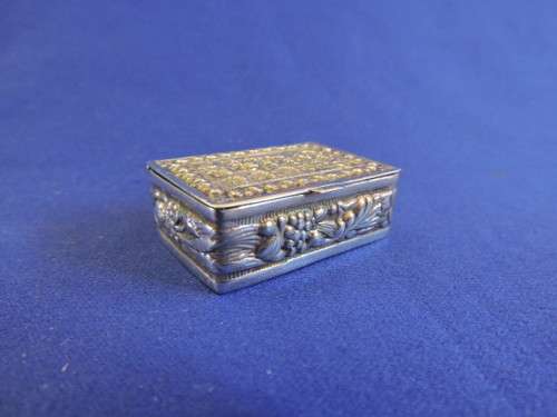 Sterling Silver Pill box with 925 Hallmark