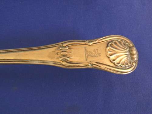 Hallmarked Sterling Silver Fish Slice  LONDON 1815