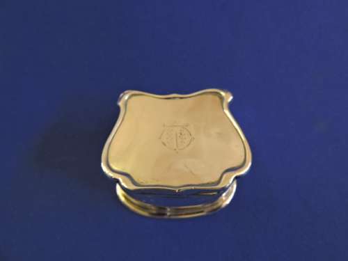 Hallmarked Sterling Silver Ring / Trinket box