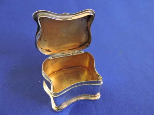 Hallmarked Sterling Silver Ring / Trinket box
