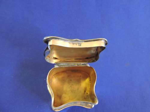 Hallmarked Sterling Silver Ring / Trinket box