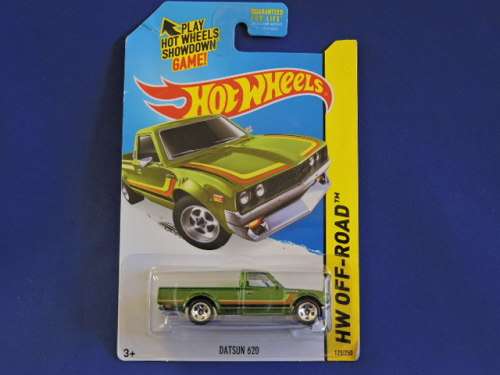 Hot Wheels DATSUN 620 Truck ( Green ) Like Nissan