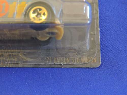 Hot Wheels DATSUN 510 Wagon ( Grey #51 ) Like Nissan