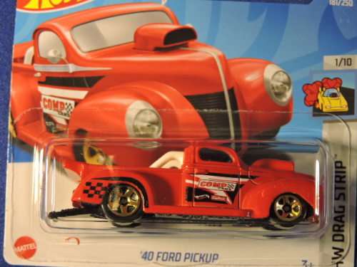 Hot Wheels 40 FORD Pickup ( Red )