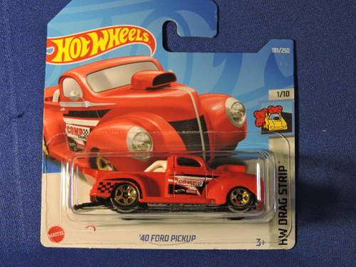 Hot Wheels 40 FORD Pickup ( Red )