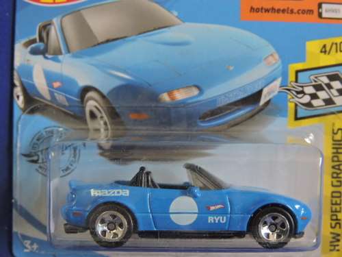 Hot Wheels MAZDA MX-5 Miata  ( Blue )