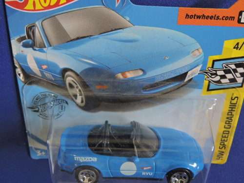 Hot Wheels MAZDA MX-5 Miata  ( Blue )