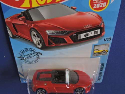 Hot Wheels AUDI R8 Spyder ( Red ) like Hot Wheels