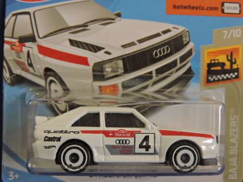 Hot Wheels AUDI Quattro Sport ( White #4 )
