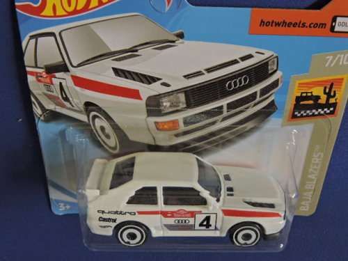 Hot Wheels AUDI Quattro Sport ( White #4 )