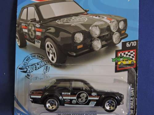 Hot Wheels FORD Escort RS1600 ( Gum Ball 3000 Black )