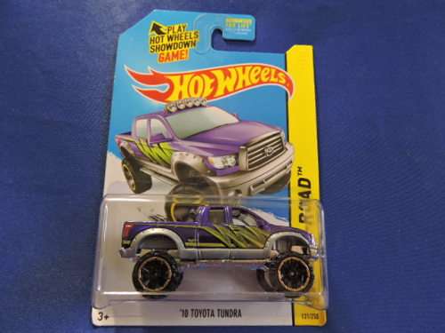 Hot Wheels TOYOTA Tundra Pick up ( Purple with green flash )