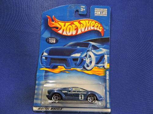Hot Wheels LAMBORGHINI Countach ( 25th Anniversary  Blue #1 )