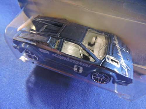 Hot Wheels LAMBORGHINI Countach ( 25th Anniversary  Blue #1 )