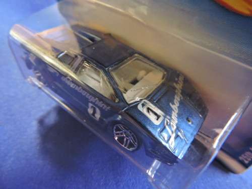 Hot Wheels LAMBORGHINI Countach ( 25th Anniversary  Blue #1 )