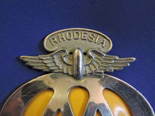 Rhodesia Automobile Association Badge like AA Badge