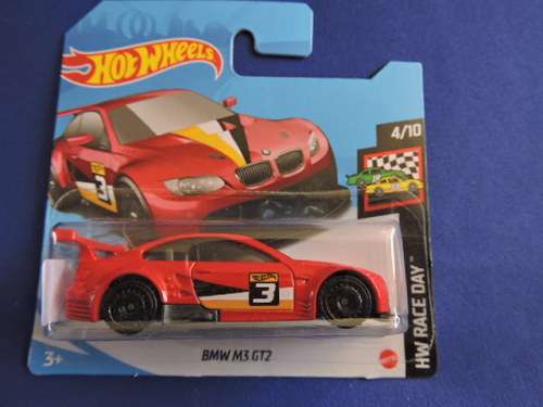 Hot Wheels BMW M3 GT2 ( Red #3 )